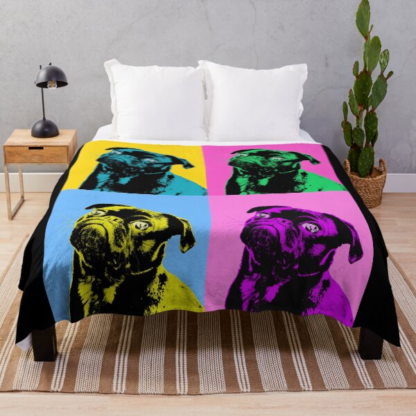 Item preview, Black Pug Pop Art designed and sold by Thechillfactor.