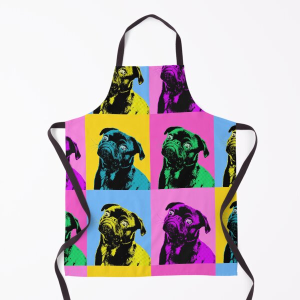 Item preview, Black Pug Pop Art designed and sold by Thechillfactor.