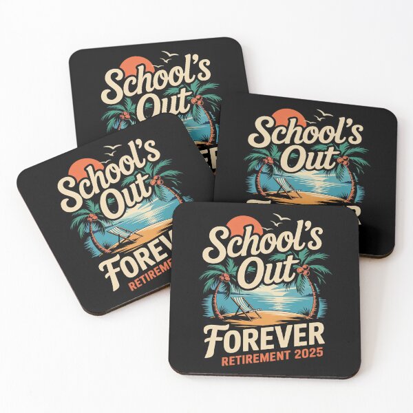 Item preview, Schools Out Forever Retirement 2025 Retired Teacher designed and sold by FadeOfThrone.