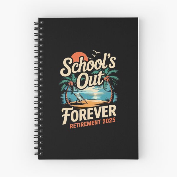 Item preview, Schools Out Forever Retirement 2025 Retired Teacher designed and sold by FadeOfThrone.