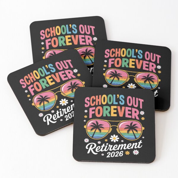 Item preview, School's Out Forever Retirement 2026 Retired Teacher designed and sold by FadeOfThrone.