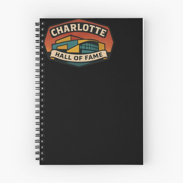 Item preview, Charlotte NASCAR Hall of Fame Retro Hexagon Patch – Vintage Racing Brights designed and sold by Cosmopolis.