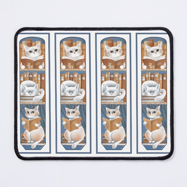 Item preview, Book-Loving Cats: Bookplate Sticker for cat lovers designed and sold by gatteria.