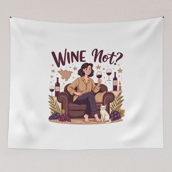 Item preview, Wine Not T-Shirt – Funny Wine Lover Merchandise | Wine Gift designed and sold by Vajid Designs .