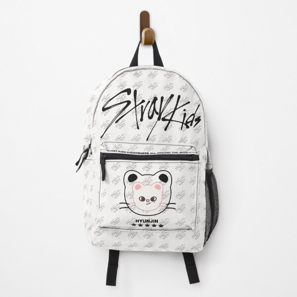 Item preview, Stray Kids HYUNJIN Backpack White designed and sold by Miyo's Store.