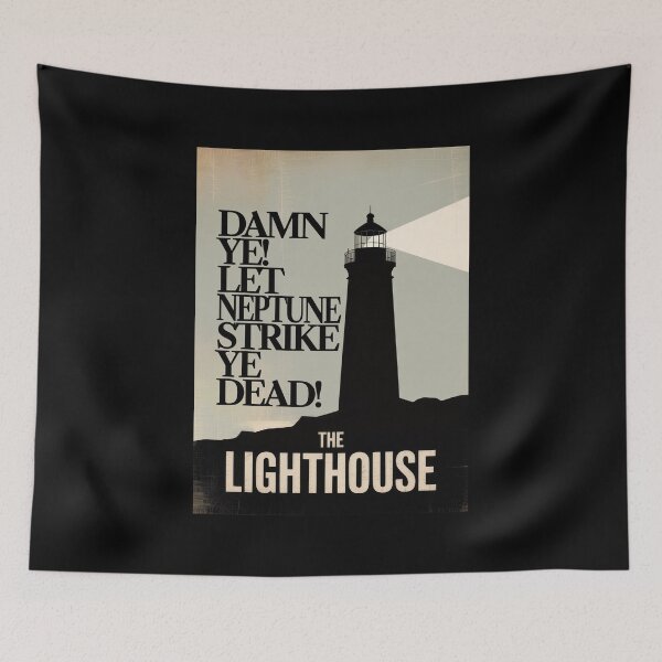Item preview, The Lighthouse Quote Poster designed and sold by Enea Kelo.