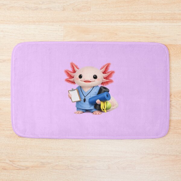 Item preview, Funny and cute axolotl physical therapist  designed and sold by Tamm-art.