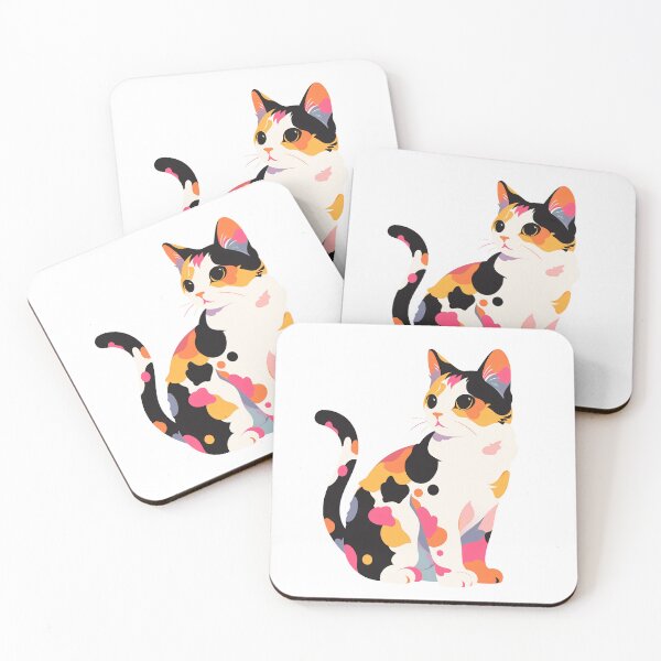 Item preview, Calico Portrait, Cute Calico Cat, For Calico Cat Lovers designed and sold by xiao xuans.