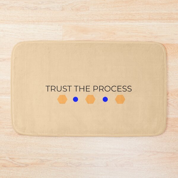 Item preview, Trust the Process – Motivational Minimalist Quote for Students, Professionals, Office & Study Decor designed and sold by katerin17.