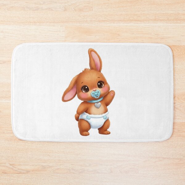 Item preview, Adorable Baby Red Rabbit with Pacifier designed and sold by CHRIST5000.