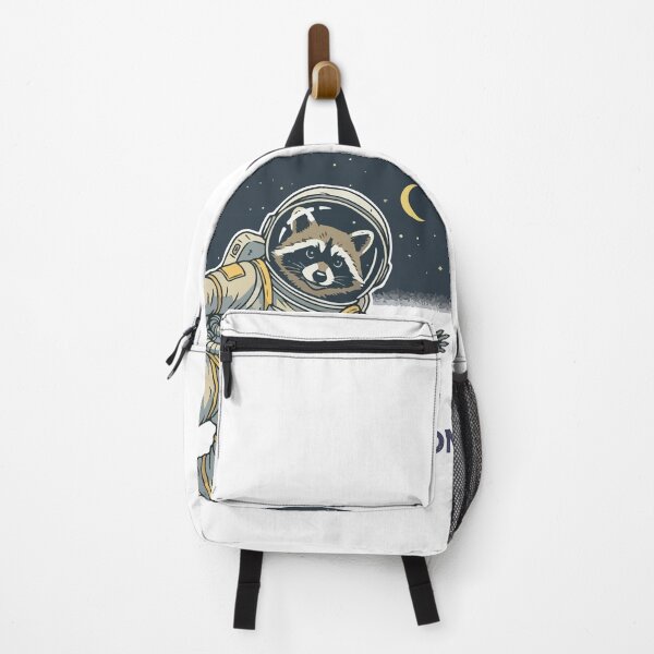 Item preview, Cute Raccoon Astronaut Space Suit Retro Illustration designed and sold by Maesa Studio.