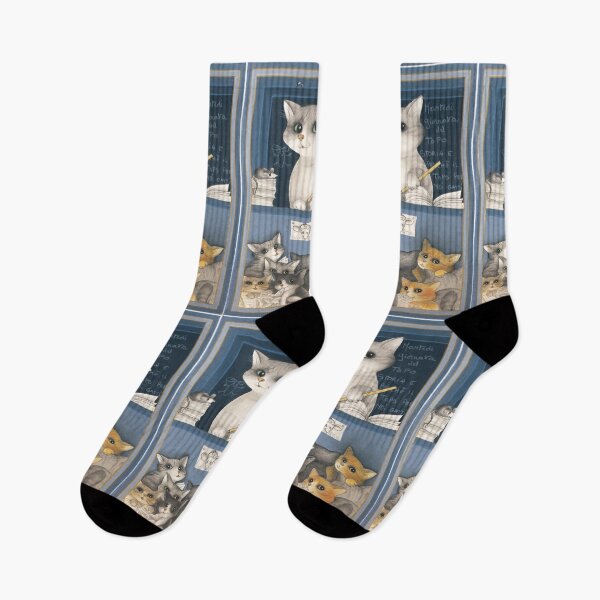 Item preview, The school lesson: Teacher Cat in a class of kitten. For cat lovers designed and sold by gatteria.