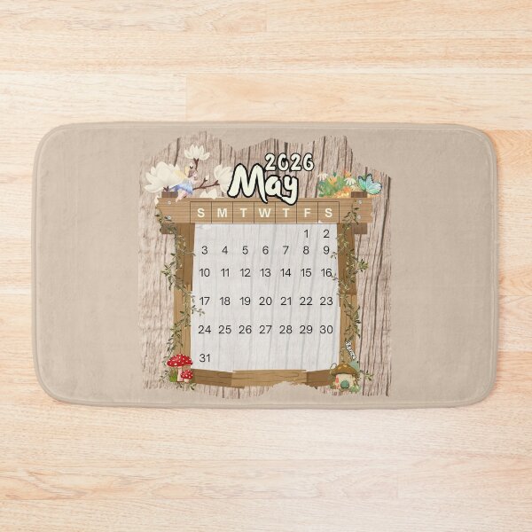 Item preview, May 2026 Monthly Calendar Fairy Garden Design designed and sold by iRenza.