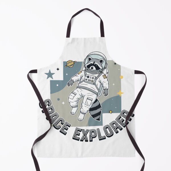 Item preview, Raccoon Space Explorer | Cute Astronaut Animal Pilot designed and sold by Maesa Studio.