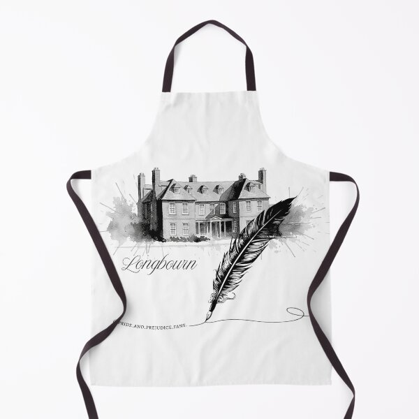 Item preview, The Shadows of Longbourn – A Moody Ink Illustration designed and sold by PandPFans.
