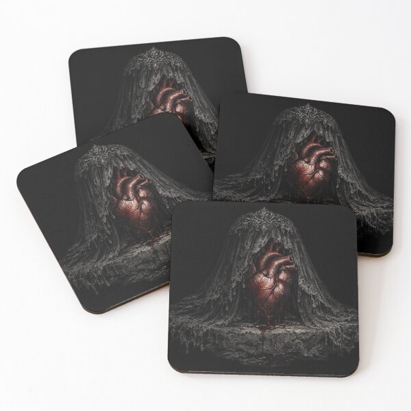 Item preview, Veiled Heart of Darkness designed and sold by Mouraludia.