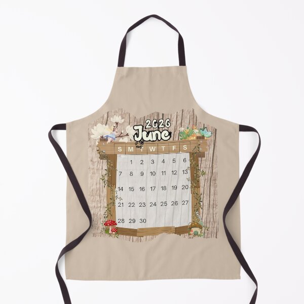 Item preview, June 2026 Monthly Calendar Fairy Garden Design designed and sold by iRenza.