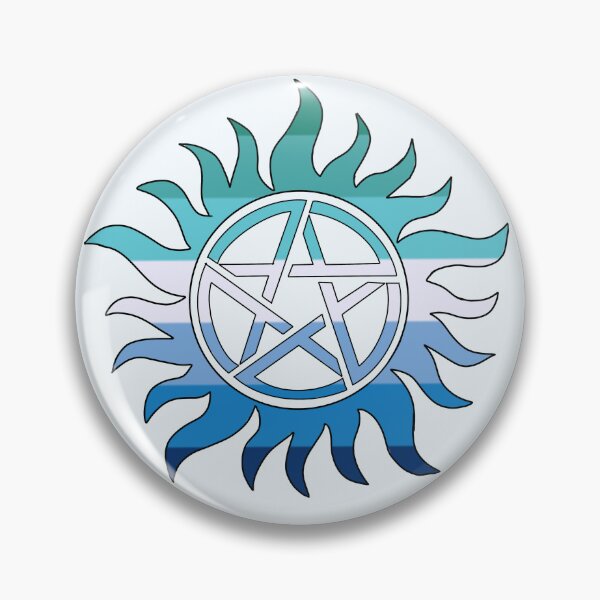 Item preview, MLM/Gay Pride Anti-Possession Symbol designed and sold by Panic At The Artspace.