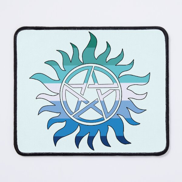 Item preview, MLM/Gay Pride Anti-Possession Symbol designed and sold by Panic At The Artspace.