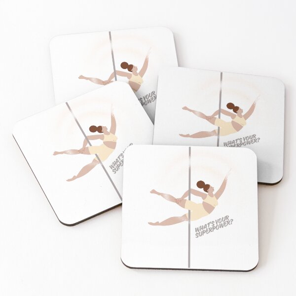 Item preview, Superman Pole Fitness Dancer What's Your Superpower designed and sold by Lina and the Rest.