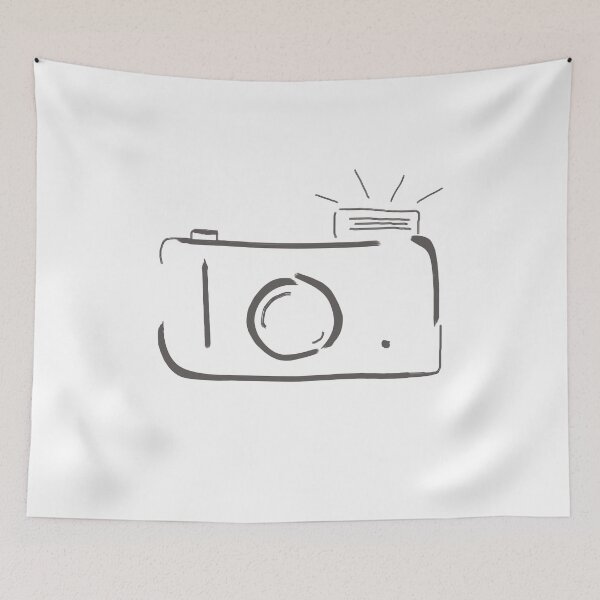Item preview, Camera brush drawing  designed and sold by Thechillfactor.
