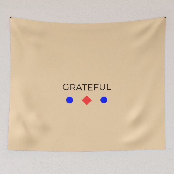 Item preview, Grateful – Minimalist Office Quote for Coworkers, Professionals & Workspace Decor designed and sold by katerin17.