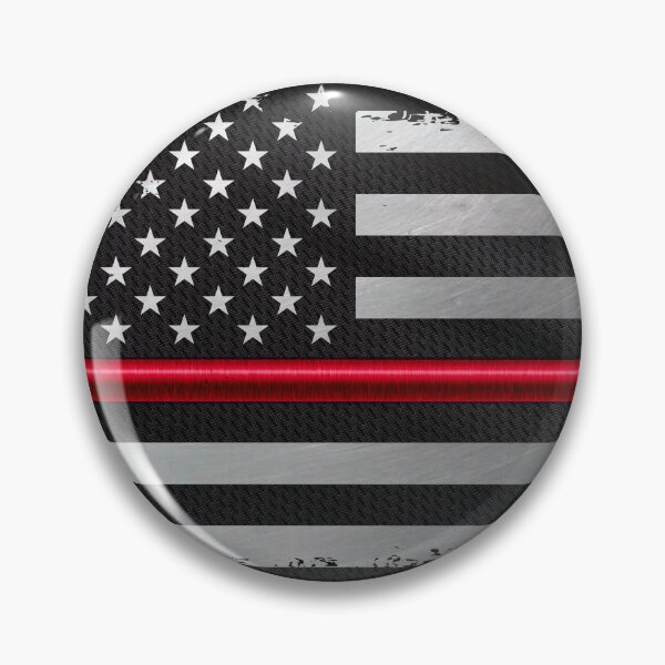 Item preview, Thin Red Line American Flag Firefighter Support designed and sold by artistwill.