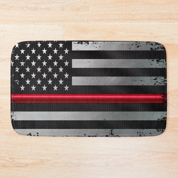 Item preview, Thin Red Line American Flag Firefighter Support designed and sold by artistwill.