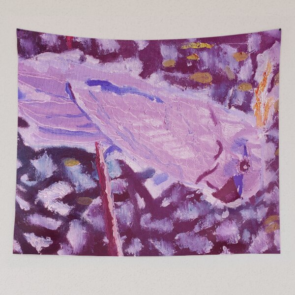 Item preview, Cockatoo Perched – Purple & Pink Palette designed and sold by Langlearn Spatial.