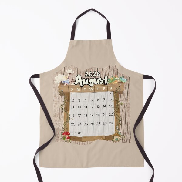Item preview, August 2026 Monthly Calendar Fairy Garden Design designed and sold by iRenza.