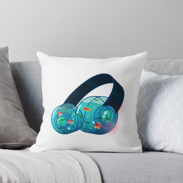 Item preview, Goldfish Headphones designed and sold by SeerStuff.