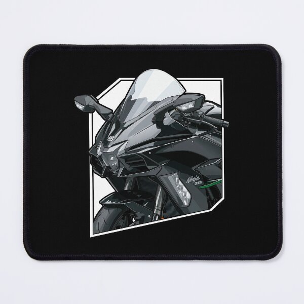 Item preview, Kawasaki H2 – Supercharged Motorcycle Vector Artwork designed and sold by enzoade.