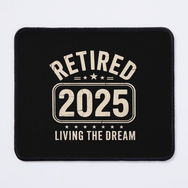 Item preview, Retired 2025 Living The Dream Retirement Beach designed and sold by FadeOfThrone.