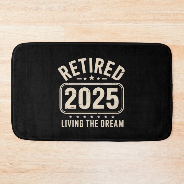 Item preview, Retired 2025 Living The Dream Retirement Beach designed and sold by FadeOfThrone.