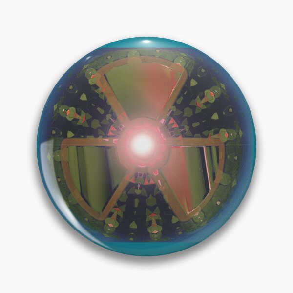 Item preview, Burning radioactive logogram designed and sold by Alan-David.