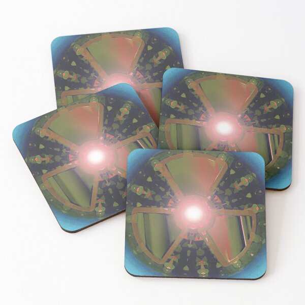 Item preview, Burning radioactive logogram designed and sold by Alan-David.