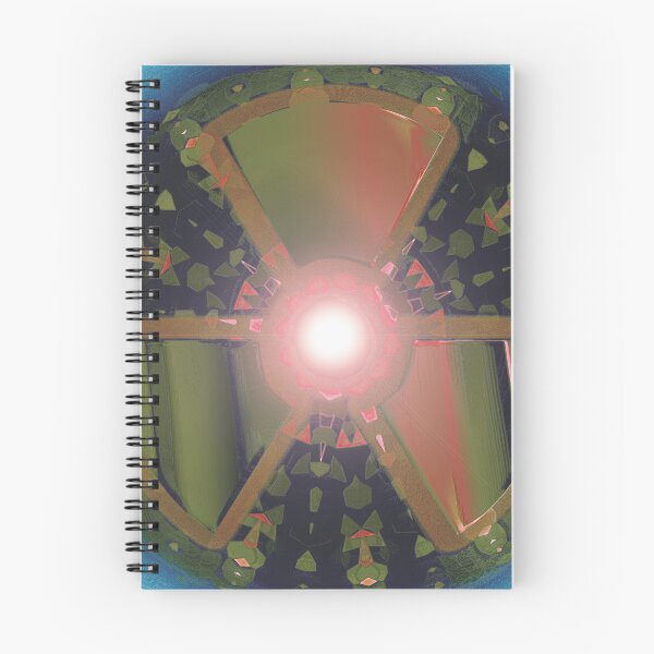 Item preview, Burning radioactive logogram designed and sold by Alan-David.