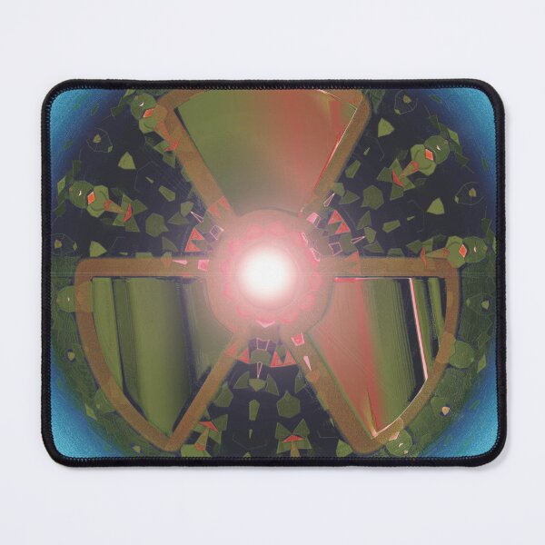 Item preview, Burning radioactive logogram designed and sold by Alan-David.