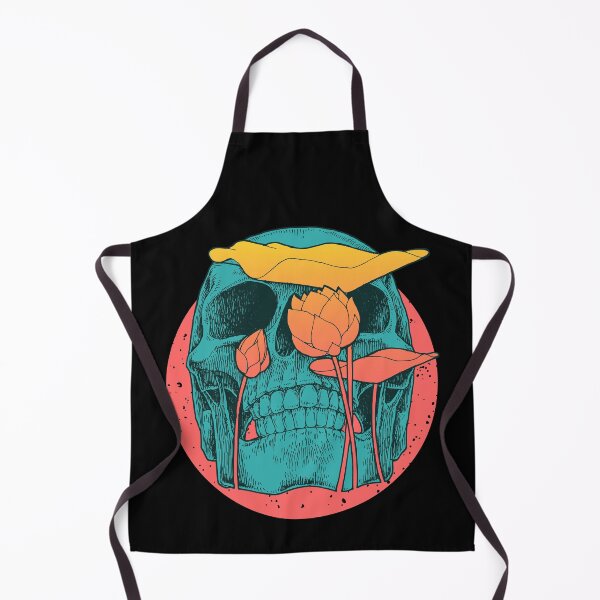 Item preview, Smell the flowers Skull - Memento mori designed and sold by Thechillfactor.
