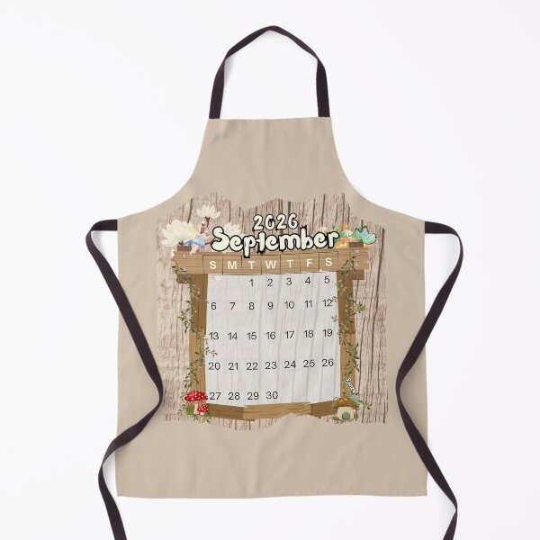 Item preview, September 2026 Monthly Calendar Fairy Garden Design designed and sold by iRenza.