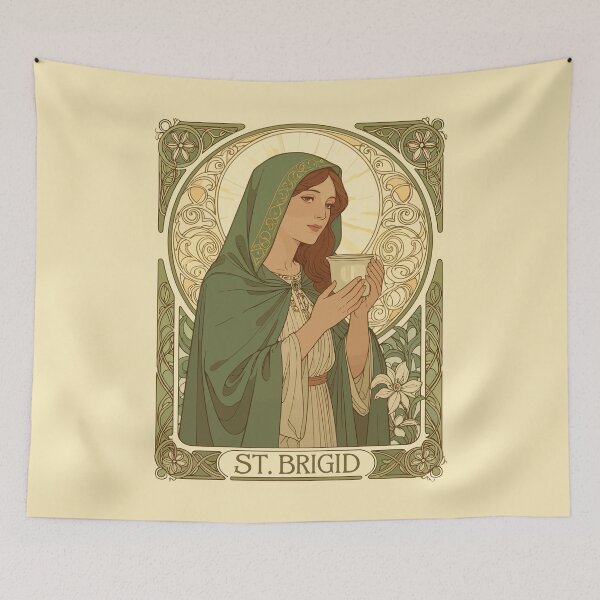 Item preview, St Brigid The Patroness of Dairy Production designed and sold by taiche.
