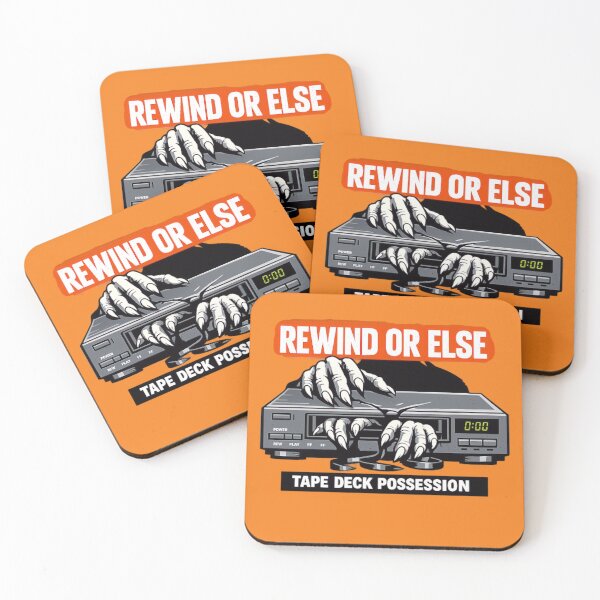 Item preview, REWIND OR ELSE: Tape Deck Possession designed and sold by Rare Plus Apparel!.