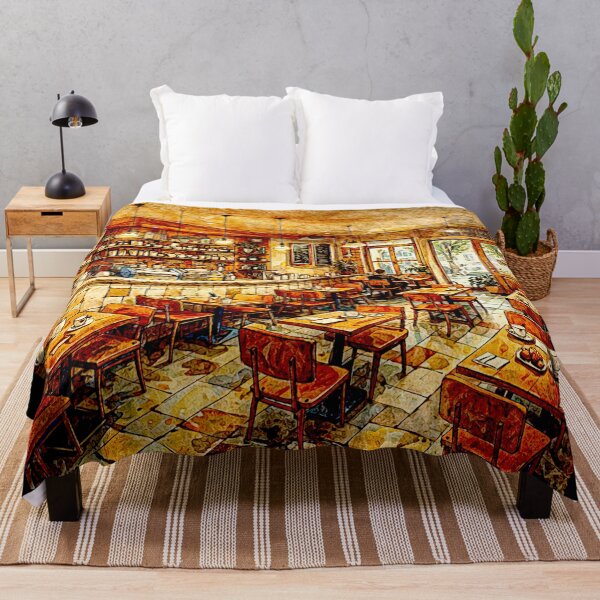 Item preview, Golden Morning at the Vintage Café#4 designed and sold by Helios Be. Lavsh.