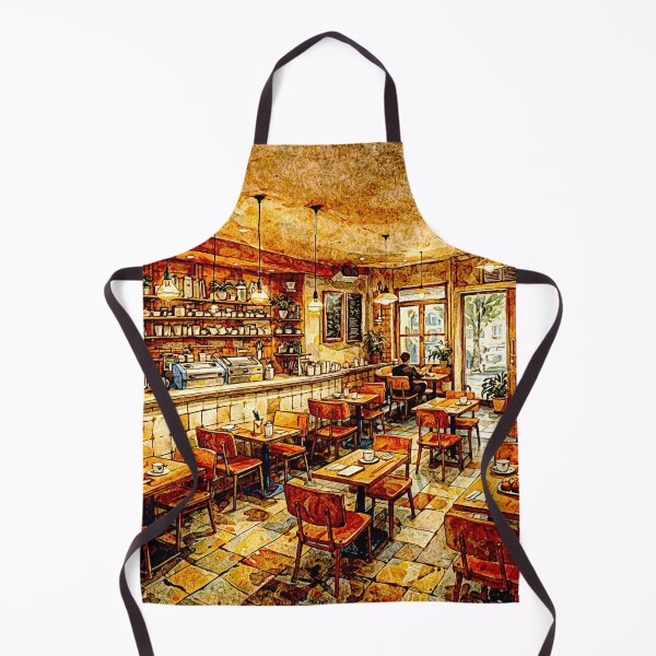 Item preview, Golden Morning at the Vintage Café#4 designed and sold by Helios Be. Lavsh.