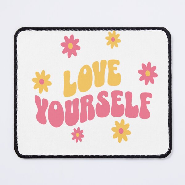 Item preview, Love Yourself – Minimal Pink Typography Design designed and sold by zaviii18.