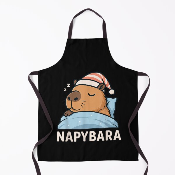 Item preview, Sleeping Capybara Napybara Sleepshirt Pajamas Art for Men Women Kids , Capybara Gift Lover designed and sold by DZIRI NAJAT.