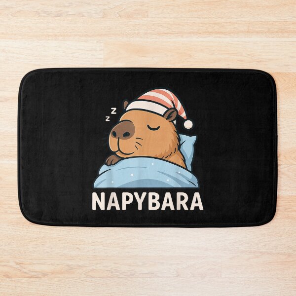 Item preview, Sleeping Capybara Napybara Sleepshirt Pajamas Art for Men Women Kids , Capybara Gift Lover  designed and sold by DZIRI NAJAT.