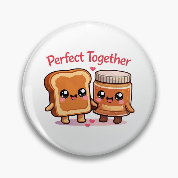 Item preview, Perfect Together Toast and Peanut Butter / Honey designed and sold by RitaStudio.
