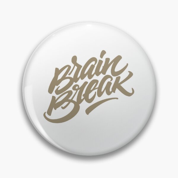 Item preview, Brain Break – Bold Handwritten Brush Lettering designed and sold by andry01.