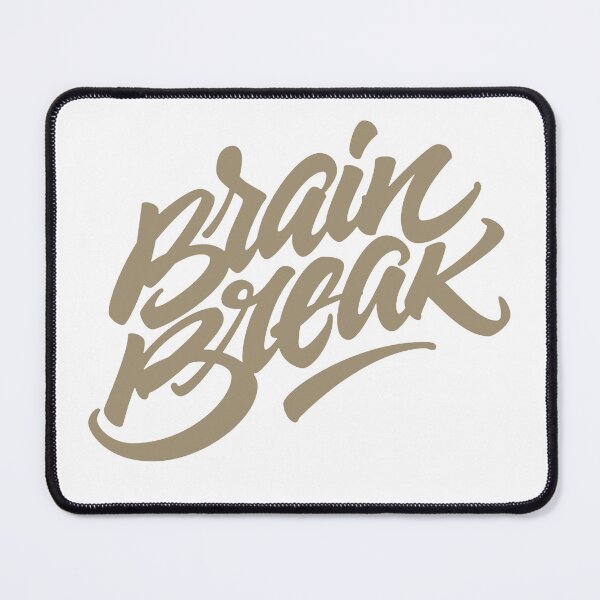 Item preview, Brain Break – Bold Handwritten Brush Lettering designed and sold by andry01.